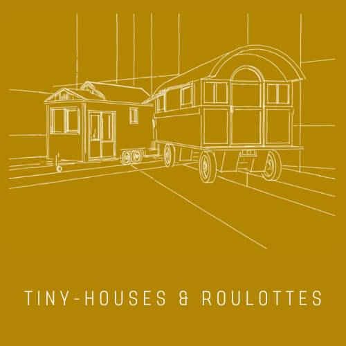 Schéma de la réalisation d'une tiny house ou d'une roulotte près de Gembloux